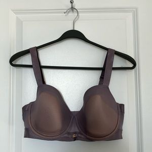 ThirdLove Ombre Mesh Demi Bra- 34E- Lilac/Tan